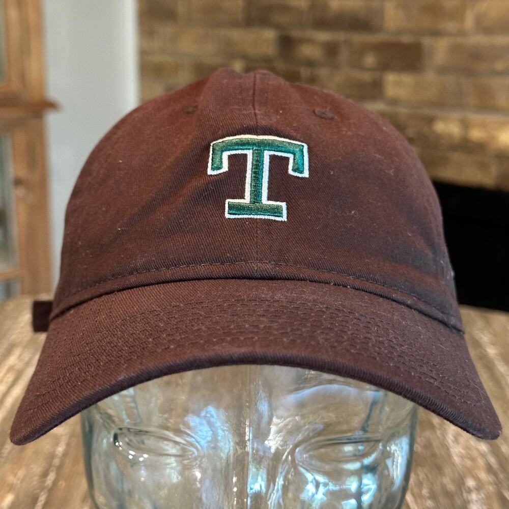 New Era Texas Rangers Cooperstown 9TWENTY Adjustable Strapback Hat Cap Brown LTD